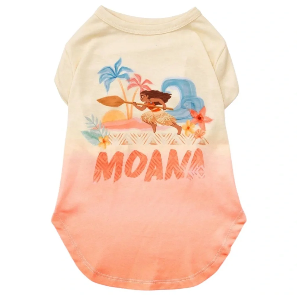 Disney Princess Moana pet dog t-shirt XS